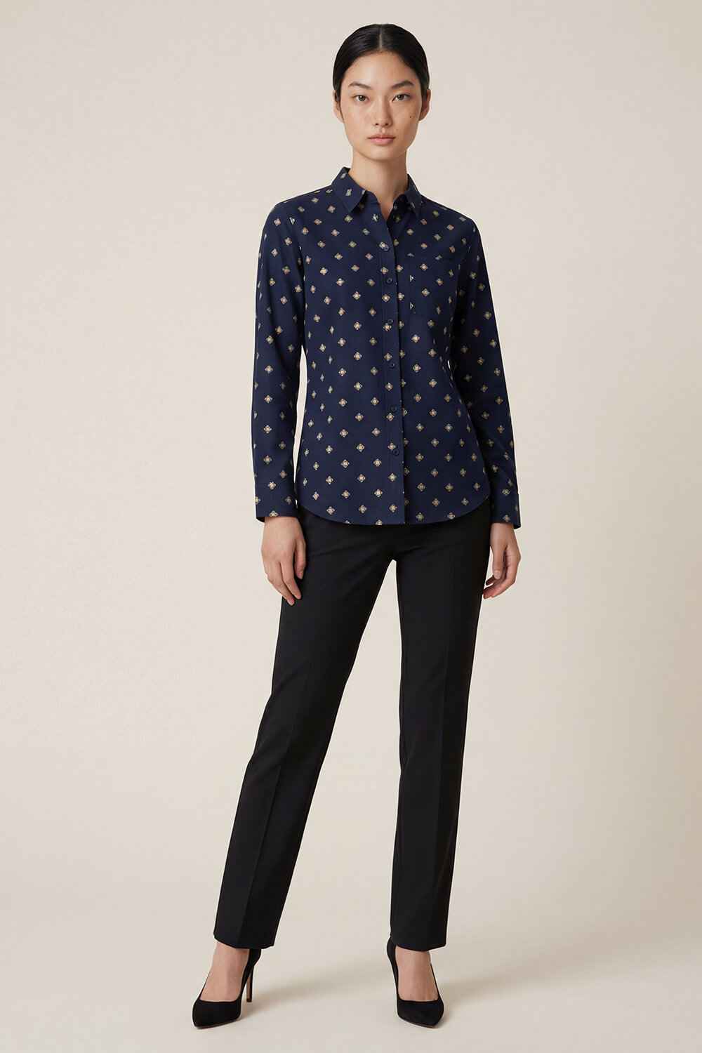 Oxford clover shirt