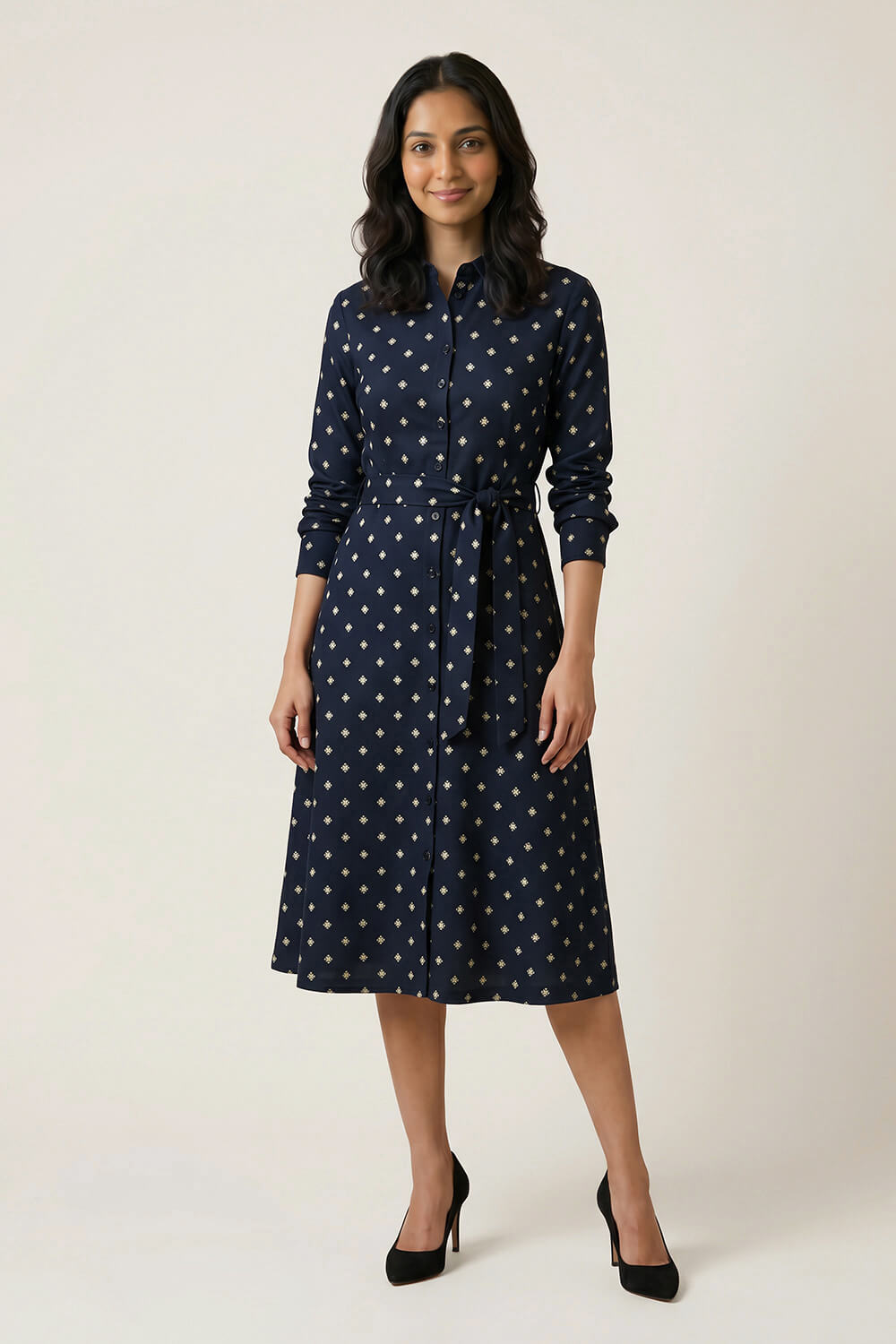 Clover shirtdress