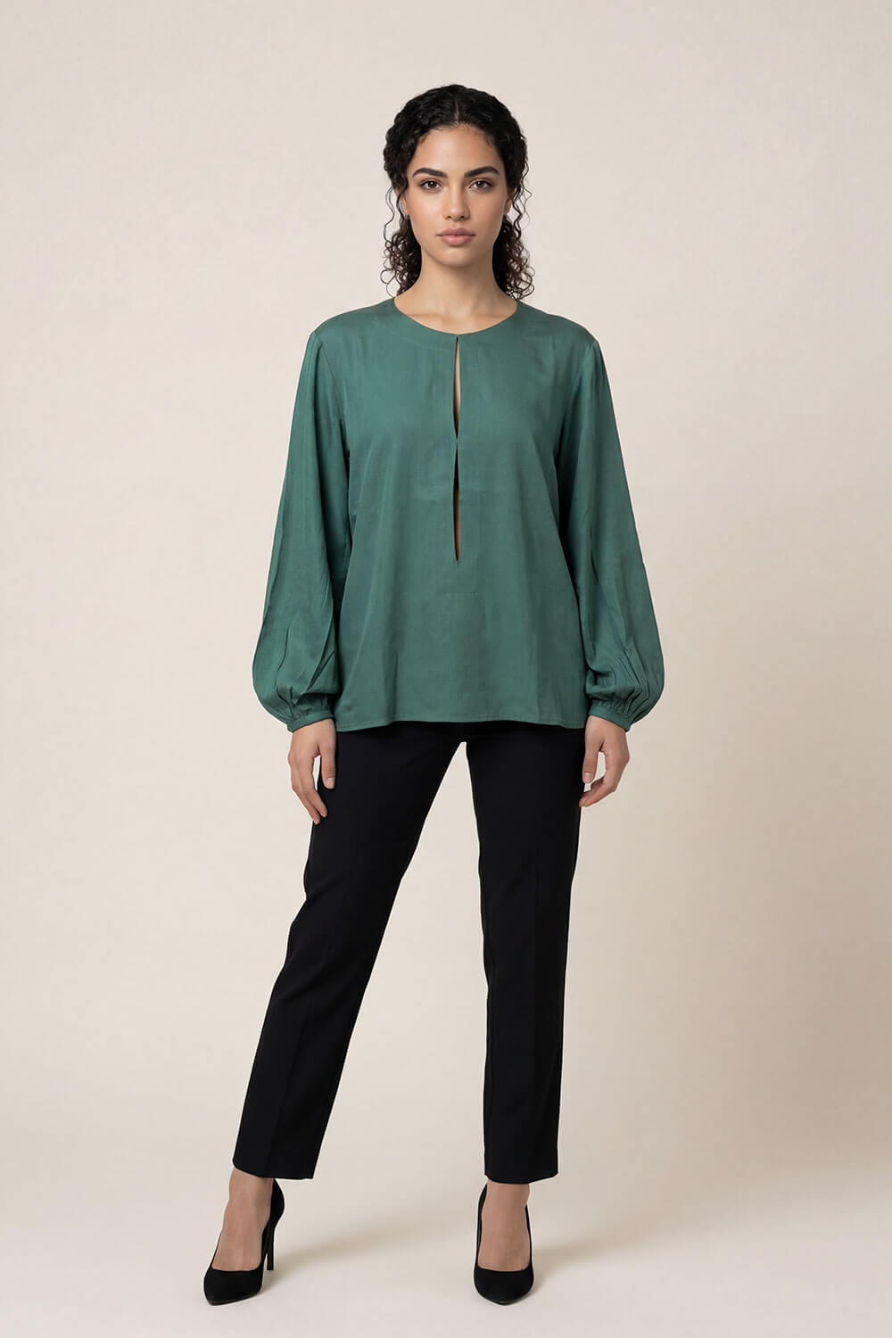 Deep Neck Top