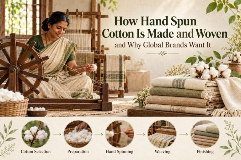 How Hand Spun Cotton Is Made and Woven, and Why Global Brands Want It